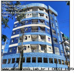 Apartamento para Venda em Campos dos Goytacazes, Parque São Caetano, 2 dormitórios, 2 banheiros, 2 vagas
